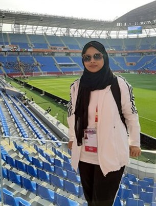 কাতার বিশ্বকাপে ফুটবলারদের চিকিৎসা সেবায় বাংলাদেশি নারী চিকিৎসক আয়শা