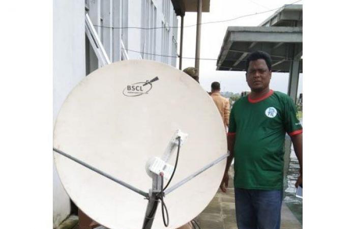 বন্যাকবলিত এলাকায় বঙ্গবন্ধু স্যাটেলাইট সংযোগ স্থাপন