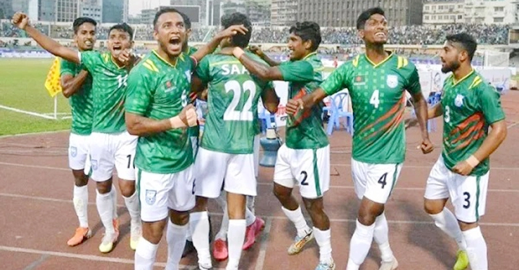 ভালো খেলেও তুর্কমেনিস্তানের কাছে ২-১ গোলে হেরে গেল বাংলাদেশ