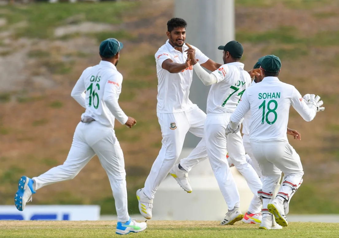 অ্যান্টিগা টেস্টে হারের মুখে বাংলাদেশ