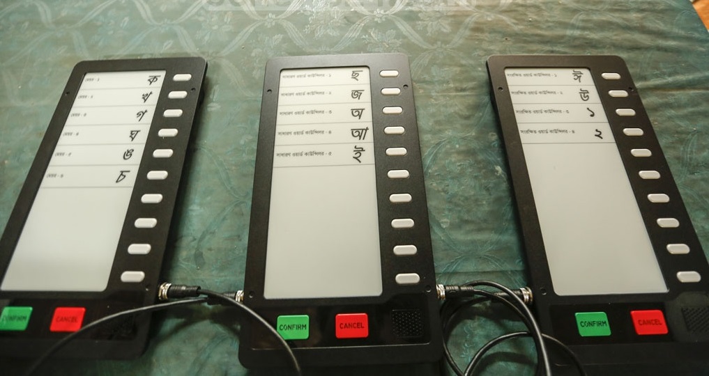 ইভিএমে ভুল প্রতীকে ভোট দিলে আর সংশোধন করা যাবে না