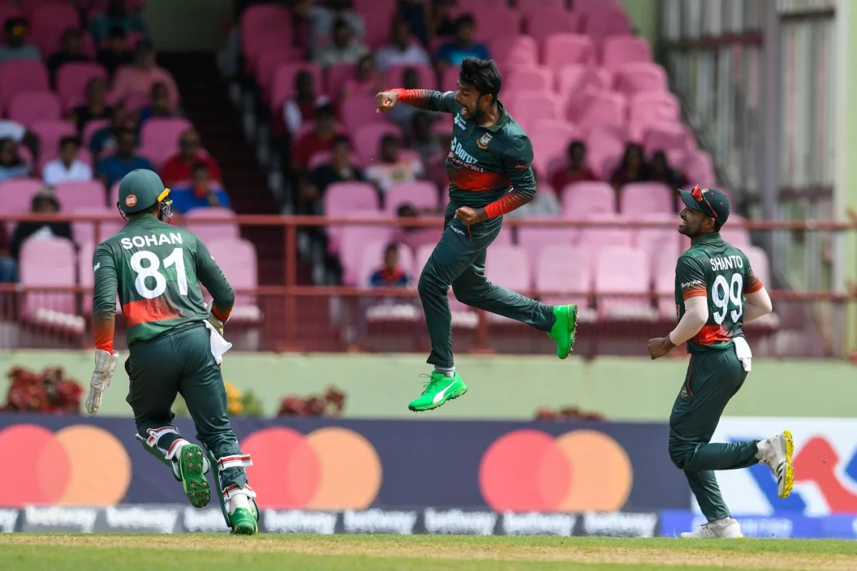 ওয়েস্ট ইন্ডিজকে হারিয়ে দিল বাংলাদেশ