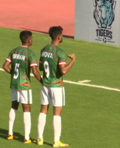 পিয়াসের জোড়া গোলে ভারতকে হারাল বাংলাদেশ