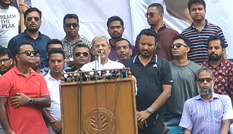 বর্তমান সরকারের দুর্নীতির আরেকটা প্রমাণ হচ্ছে নিশিরাতে জ্বালানি তেলের দাম বাড়ানো : মির্জা ফখরুল