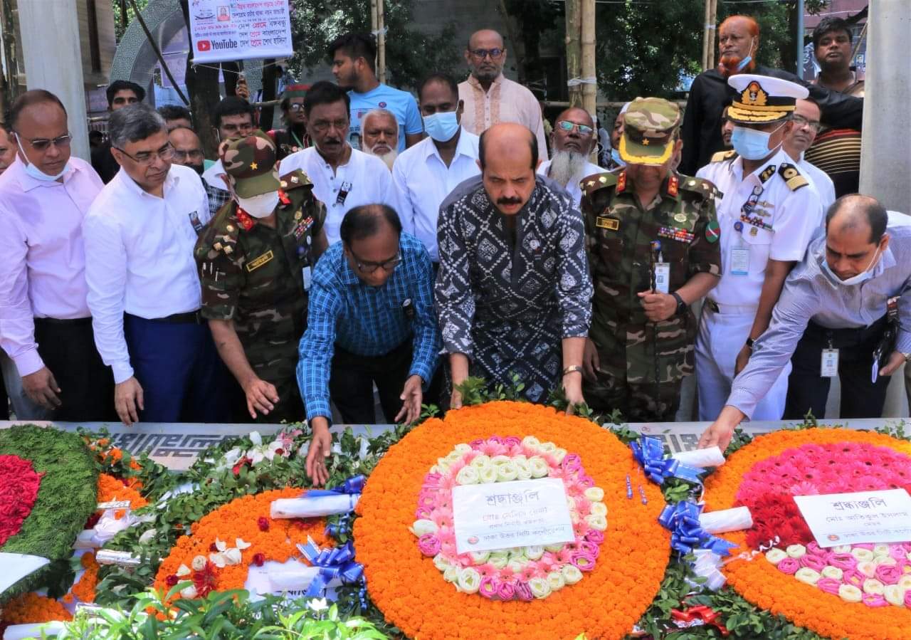 বঙ্গমাতা শেখ ফজিলাতুন্নেছা মুজিবের জন্মদিন উপলক্ষ্যে মেয়র আতিকুলের শ্রদ্ধা