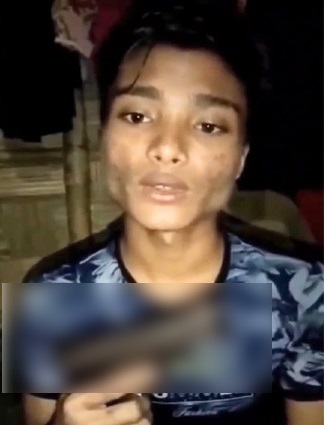 ভিডিও বার্তায় ৪ মাঝিকে খুনের স্বীকারোক্তি দিলেন রোহিঙ্গা যুবক