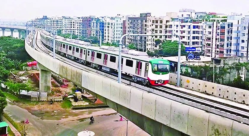 মেট্রোরেলে সর্বনিম্ন ভাড়া ২০, সর্বোচ্চ ভাড়া ১০০ টাকা