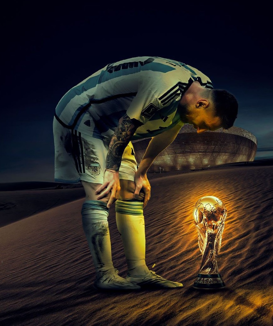 ফাইনালই বিশ্বকাপে আমার শেষ ম্যাচ - লিওনেল মেসি