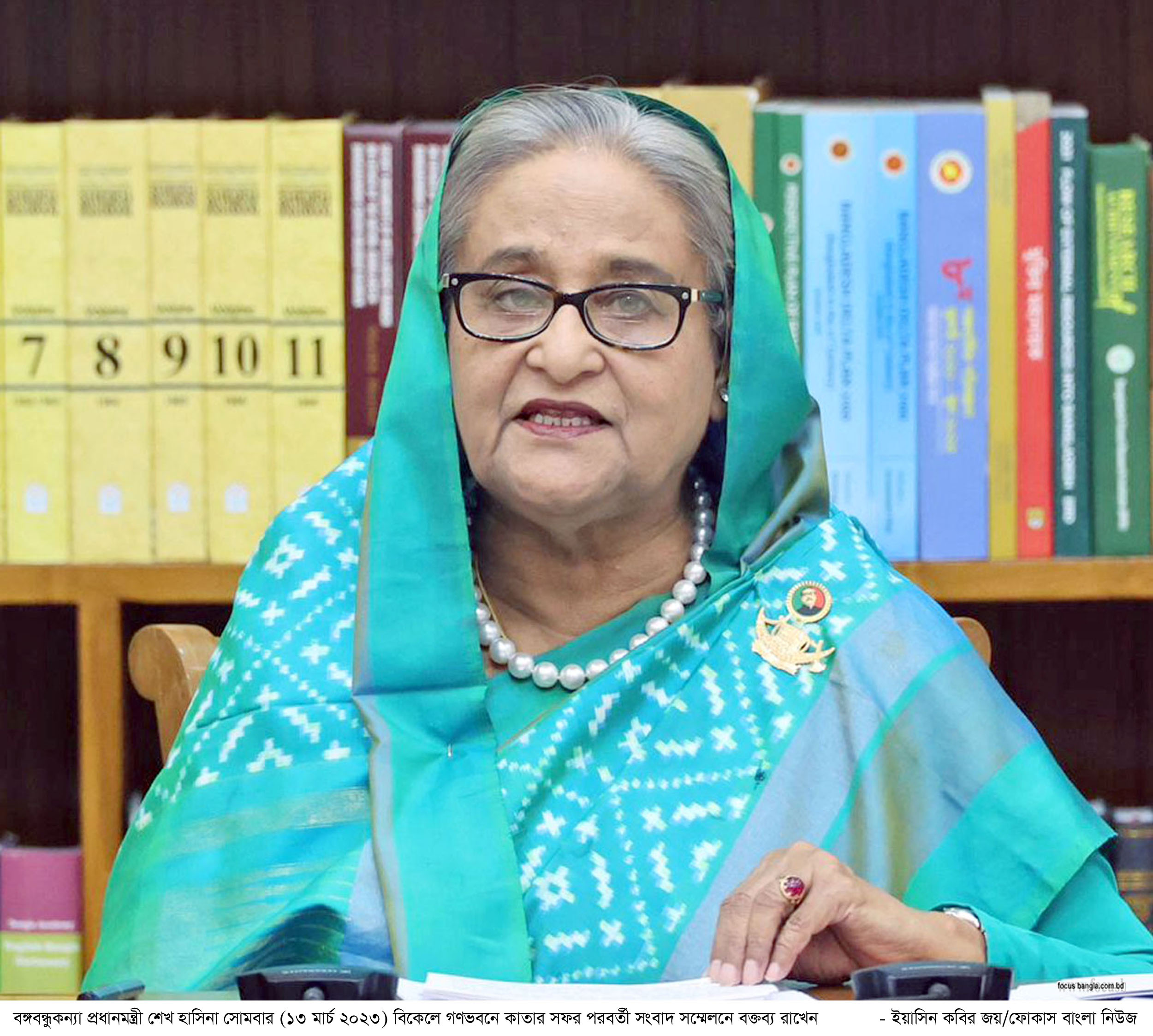 এমন কোনো চাপ নেই যা শেখ হাসিনাকে দিতে পারে
