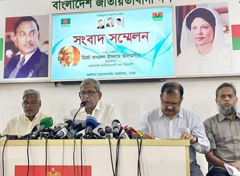 বিএনপিকে নেতৃত্বহীন করতে পুরোনো খেলায় মেতেছে অবৈধ ফ্যাসিস্ট সরকার - মির্জা ফখরুল