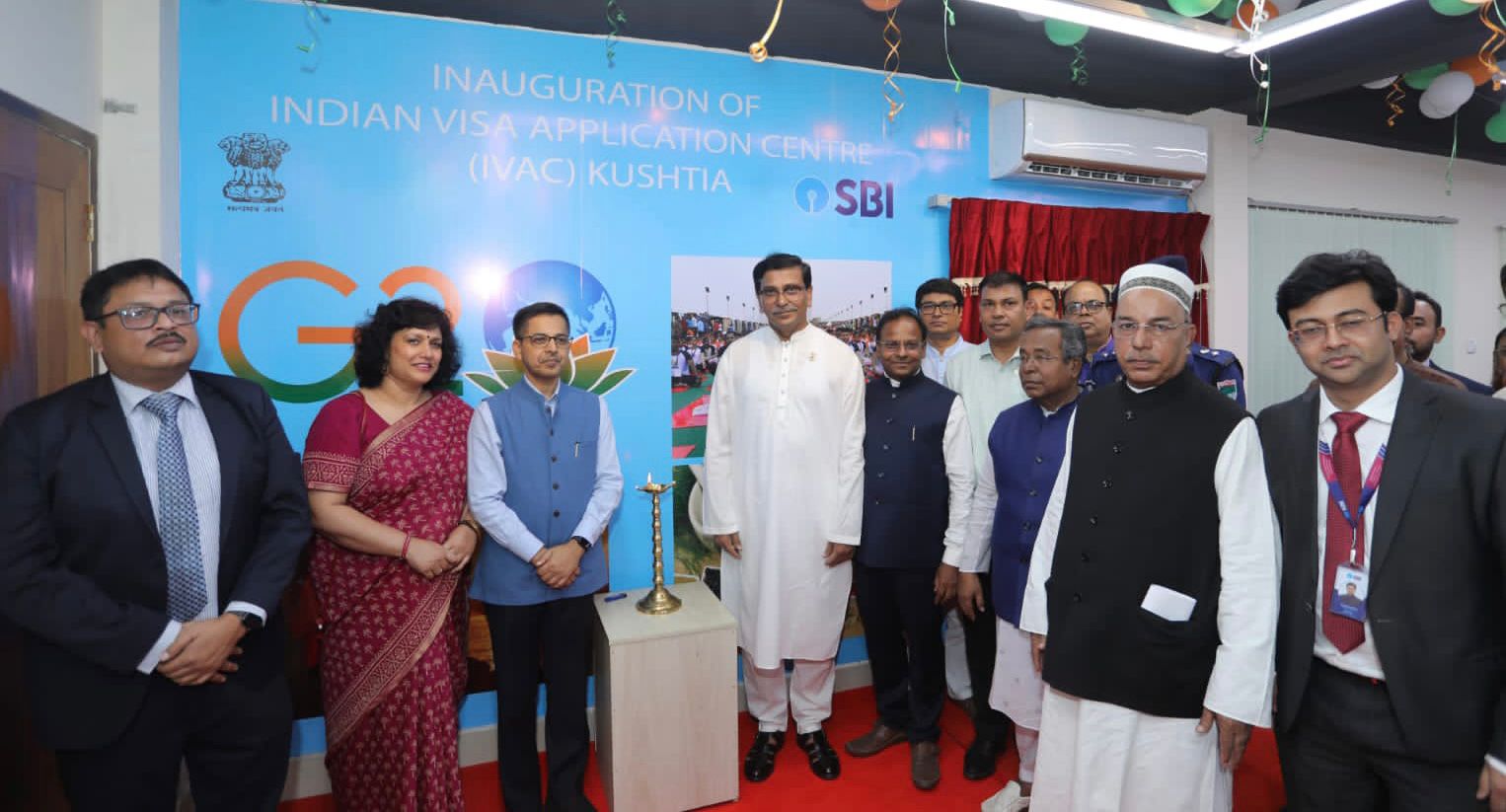 কুষ্টিয়ায় একটি নতুন ভারতীয় ভিসা আবেদন কেন্দ্র উদ্বোধন করেন হাই কমিশনার প্রণয় ভার্মা