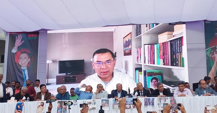 জাতীয় নির্বাচনের রোডম্যাপ ঘোষণার আহ্বান তারেক রহমানের